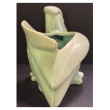 E2 - Vintage McCoy Pelican Planter & Hull Thistle Vase (Lot of 2)