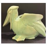 E2 - Vintage McCoy Pelican Planter & Hull Thistle Vase (Lot of 2)