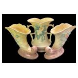 E2 - Vintage Hull Pottery Wild Flower Vases