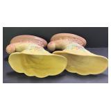 E2 - Vintage Hull Pottery Wild Flower Vases