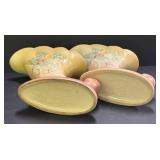 E2 - Vintage Hull Pottery Wild Flower Vases