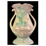 C4 - Vintage Hull Pottery Bowknot & Woodland Vase Mixed Lot