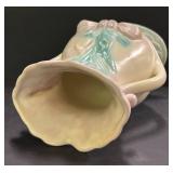 C4 - Vintage Hull Pottery Bowknot & Woodland Vase Mixed Lot