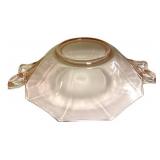 C3 - Vintage Pink Depression Glass Fostoria Fairfax Dish & Indiana Glass Tea Room Mixed Lot
