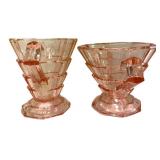 C3 - Vintage Pink Depression Glass Fostoria Fairfax Dish & Indiana Glass Tea Room Mixed Lot
