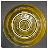 C2 - Vintage McCoy Y-bridge Souvenir Ashtray & Ribbed Pedestal Planter Mixed Lot