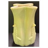 F2 - Vintage Red Wing Pottery Leaf Vase 8.5" Tall