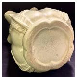 F2 - Vintage Red Wing Pottery Leaf Vase 8.5" Tall