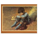 W - Jim Daly the Early Bird Framed Print