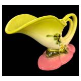 D2 - Vintage Hull Woodland Cornucopia Vase 11"