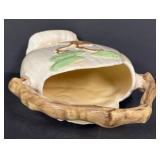 D5 - Vintage Roseville Pottery Ming Tree Basket Vase