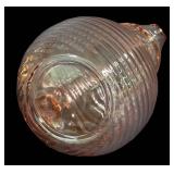 D2 - Vintage Pink Anchor Hocking Manhattan Tilted Ball Pitcher
