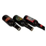 W - Budweiser Collectible Glass Bottles (Lot of 3)
