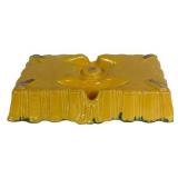 D4 - Vintage McCoy Bamboo Centerpiece Planter With Candle Holder