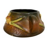 D5 - Vintage Roseville Pottery Zephyr Lily Tea Set in Siena