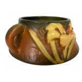 D5 - Vintage Roseville Pottery Zephyr Lily Tea Set in Siena