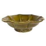 D4 - Vintage McCoy Pottery Olive Green Pitcher & Basin Set 1962