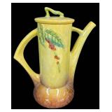 D5 - Vintage Roseville Pottery Wincraft Chocolate Pot Shape 250p