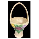 E6 - Antique Roseville Rozane 1917 Art Pottery Basket