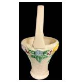 E6 - Antique Roseville Rozane 1917 Art Pottery Basket