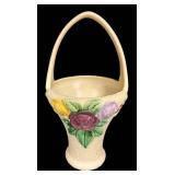 E6 - Antique Roseville Rozane 1917 Art Pottery Basket