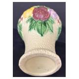 E6 - Antique Roseville Rozane 1917 Art Pottery Basket
