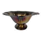 E6 - Vintage Pilgrim Solid Pewter Console Bowl #2339