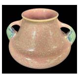 E5 - Vintage Roseville Tuscany Vase With Leaves #341-5