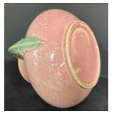 E5 - Vintage Roseville Tuscany Vase With Leaves #341-5