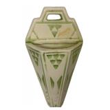 H3 - Antique Roseville Pottery Art Deco Wall Pocket