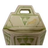 H3 - Antique Roseville Pottery Art Deco Wall Pocket