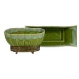 H3 - Vintage Roseville Pasadena Planters L-12 & L-34 (Lot of 2)