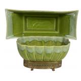 H3 - Vintage Roseville Pasadena Planters L-12 & L-34 (Lot of 2)