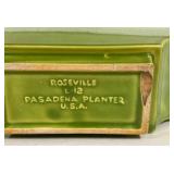 H3 - Vintage Roseville Pasadena Planters L-12 & L-34 (Lot of 2)