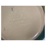 H6 - Vintage 1947 Roseville Snowberry Console Bowl