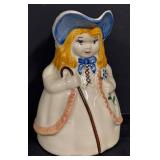 H6 - Vintage Shawnee Pottery Bo Peep Pitcher 8 in