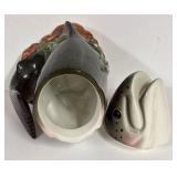H6 - Vintage Big Sky Carvers Trout Whimsy Cookie Jar by R.u. Finney