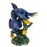 H6 - Vintage Stangl Blue Birds #32760 8" H