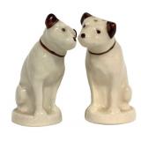 H3 - Vintage Rca Victor Nipper Ceramic Salt & Pepper Shakers Set of 4