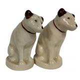 H3 - Vintage Rca Victor Nipper Ceramic Salt & Pepper Shakers Set of 4