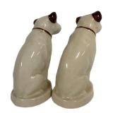 H3 - Vintage Rca Victor Nipper Ceramic Salt & Pepper Shakers Set of 4