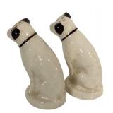 H3 - Vintage Rca Victor Nipper Ceramic Salt & Pepper Shakers Set of 4