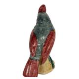 H6 - Vintage Stangl Pottery Gray Cardinal Bird Figurine 3596