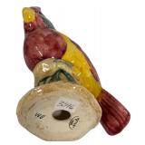 H6 - Vintage Stangl Pottery Gray Cardinal Bird Figurine 3596