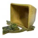 H6 - Vintage Roseville Windcraft Wall Pocket Model 266