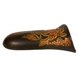 E5 - Vintage Roseville Rosecraft Panel Wall Pocket Vase