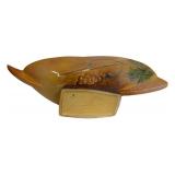 E7 - Vintage Roseville Pottery Wincraft 228-12 Console Bowl