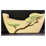 M3 - Vintage Roseville Pottery Ming Tree Planters Shape 568-8 (Lot of 2)