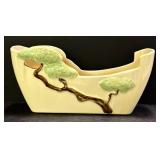 M3 - Vintage Roseville Pottery Ming Tree Planters Shape 568-8 (Lot of 2)