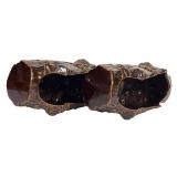 M1 - Vintage McCoy Pottery Log Planters (Lot of 2)